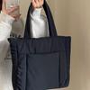 Bolsa de Nylon com Enchimento de Penas Grande Capacidade Outono e Inverno para Mulheres 2026 Nova Bolsa de Algodão de Nicho para o Dia a Dia Bolsa Tote Versátil de Ombro para Mulheres