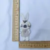 Broche de Conejo de Muñeca Parche de Tela para Zapatos, Calcetines, Bolsas, Pegatinas de Tela Estilo Mori, Accesorios de Bordado de Encaje Hechos a Mano para DIY