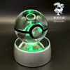 Adorno de Bola de Cristal de Elfo de Bolsillo 3D Pichu Bulbasaur Periférico de Pokemon Regalo de Cumpleaños