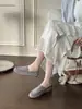 2026 Nuevos Mocasines Slip-On de Estilo Coreano para Mujer, Zapatos Casuales Versátiles y Relajados Hechos de Piel de Vaca de Primera Capa