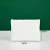 Bolsas de lona coloridas personalizadas transfronteiriças, bolsas de lona de cor sólida lisas, estojos para lápis promocionais para aulas de treinamento, conjuntos de bolsas de algodão