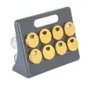Frascos de Especias al por Mayor en Stock, Sellados y a Prueba de Humedad, Estante de Almacenamiento para el Hogar, Botellas de Vidrio para Especias, Botellas de Vidrio para Condimentos, Frascos para Sal y Azúcar