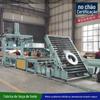 Máquina de Embalagem de Viragem Horizontal de Bobina de Aço Bobina de Cobre Manipulador Cruzado Pegando Material Linha de Embalagem de Enrolamento Fábrica de Embalagem de Cinta de Aço