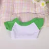 Ropa para muñeca de 10 cm, camiseta de manga corta, chaleco para muñeca, colección de atuendos para muñeca Labubu de 17 cm