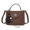Bolso de mano de moda retro, bolso tipo caja simple y texturizado, mini bolso cruzado de moda para mujer para el día a día