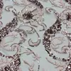 Nuevo Tejido de Lentejuelas Malla Transparente - 3m+6m Borde Perforado Tejido de Azulejo para Vestidos de Moda y Ropa Elegante