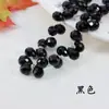10 Piezas de 6 8mm Agujero Horizontal Cristal de Fresa Cuentas Sueltas Colgante de Borla Gota de Agua Material para Pendientes Collar Pulsera Hechos a Mano