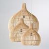 Sudeste Asiático Estilo Japonês Sala de Estar Simples e Casa de Família Corredor Pousada Restaurante Personalizado Hotel Hotpot Rattan Tatami Abajur