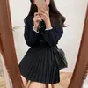 Nuevo Estilo Academia Coreana Retro Sabor Hong Kong Diseño Camisa Sentido Pana Top Capa Base