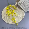 Flores Artificiais Coloridas de Dopamina para Montagem de Cena de Casamento, Arranjos de Flores de Seda, Materiais Florais, Flores para Decoração de Painel de Casamento