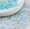 Accesorios para Uñas de Arte con Pedrería Irregular de Fondo Plano Inspirados en Elfos del Amanecer de Moda Venta al por Mayor Resina Brillante Estilos Mixtos