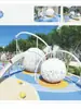 Venda Direta de Fábrica Parque de Escorregadores Grande para Jardim de Infância ao Ar Livre Equipamentos de Parque de Diversões Comunitário Instalação Escorregador Infantil ao Ar Livre