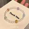 Pulsera Joyería de Mano Pulsera de Mariposa Morada Pulsera de Cristal de Imitación Pulsera para Mujer Joyería de Moda Pulsera de Cristal Pulsera de Amatista