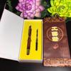 Caneta Signature Multifuncional Grande de Jacarandá Caligrafia Caneta de Madeira Maciça Presente para o Dia dos Professores Coleção Artesanato Estudantes do Ensino Fundamental e Médio Praticam Caligrafia