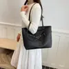 Bolso de Hombro Individual de Gran Capacidad para Viajes Diarios Bolso Simple de Moda 2026 Primavera Nuevo Bolso Tote de Bloques de Color Retro Bolso de Axila