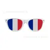 Decoração de Festa Evento Copa do Mundo Suprimentos Conjunto de Torcida para Fã da França Camiseta Óculos Chapéu Bandeira