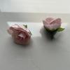 Cabeça de Flor Rosa Pequena DIY Caixa de Doces Artesanal Flor Acompanhante Grampo de Cabelo Flor para Cabelo Decoração de Guirlanda Cruzamento Cabeça de Flor Artificial