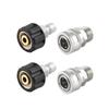 Accesorios para Limpiadora de Alta Presión Desconexión Rápida Acero Inoxidable M22-14 3/8 Conexión Rápida Kit a Prueba de Explosiones Mayoreo