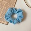 Versión Coreana Lindo Crema Dulce Niña Liga para el Cabello, Scrunchie de Lazo Estilo Mori, Cuerda para el Cabello de Cola de Caballo Sobredimensionada de Alta Gama