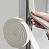 Tiras de vedação para portas e janelas, tiras de borracha, tiras corta-vento para frestas de portas, tiras à prova de som, adesivos de porta redutores de ruído para portas de correr de armários domésticos, vedações de porta