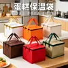 Bolsa Aislante para Pasteles Spot Bolsa de Empaque de Papel de Aluminio No Tejido Gran Capacidad Bolsa Refrigerada Portátil Conservación de Frescura Comercial al por Mayor
