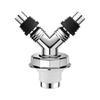 Conector de Drenaje para Lavadora Personalizado de Fábrica Tubería de Drenaje Universal en T Conector de Drenaje de Lavabo Antiderrames Anti-Olores