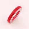 No. 72 Hilo de jade trenzado cuerda de mano cuerda trenzada a mano pulsera de cuerda cuerda trenzada línea roja cuerda con colgante material para manualidades
