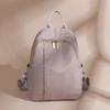 Mochila para Mujer Nueva Moda Europea y Americana Simple de Tela Oxford Mochila para Mujer Gran Capacidad Todo-partido Bolso Escolar Bolso de Lona para Mujer