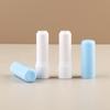 Processamento e Personalização de Embalagem de Tubo de Batom Redondo Plano de 3,5g Material Tubo de Gloss Labial Tubo de Plástico para Lip Balm Pode Ser Preenchido Diretamente com Hy538