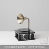 Gramofone Vertical Retro Simples Disco de Vinil Luxo Leve Ornamento Criativo Modelo para Desktop Sala de Estudo Modelo para Sala Vendas