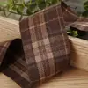 Cinta de Punto a Cuadros Bicolor Estilo Coreano DIY Lazo Hecho a Mano Accesorio para el Cabello Pinza para el Cabello Ropa de Muñeca Accesorios Materiales para Ropa Cinta