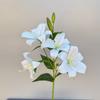 Arreglo floral de piso para boda con flores falsas, ramo falso de loto con rocío de rosa, arreglo floral terminado, flores artificiales, nuevo ramo falso que se puede enviar en nombre de otros.