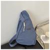 Bolso deportivo de moda 2024 para mujer, bolso de pecho, nuevo bolso para teléfono móvil para niños, estilo coreano, ligero, bandolera, riñonera, mochila.