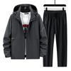 Chaqueta de escalada de montaña, chaqueta de otoño para hombre, traje deportivo de dos piezas para hombre, ropa de Sichuan occidental, chaqueta fina para exteriores para montañismo