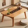 Mesa plegable para mirador, Mesa de café pequeña Tatami para el hogar, Mesa Kang para alféizar de ventana, Cama, Mesa baja de comedor, Mesa de estudio
