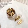 Decoración para Uñas con Foil Dorado Fragmentos de Papel de Aluminio Dorado y Plateado Pegamento de Esmalte de Uñas Flash Celebridad de Internet Pegatina Decorativa Lentejuelas para Uñas