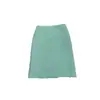 En Stock Elegante Marca de Lujo Italiana Onda de Agua Similar a la Piel Alto Contenido de Lana Borde Natural Crudo Minimalista Falda Midi