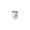 Acessórios de Contas Mini Cenoura Prata de Pé S999 Retrô Desenho Animado Cenoura Fofa Corda de Mão Prata Acessórios de Prata para Diy