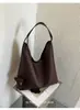 Bolso tote tejido de estilo casual vintage transfronterizo 2026 para mujer, gran capacidad, bolso de hombro y para debajo del brazo a la moda para ir al trabajo