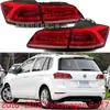 Adequado para lanternas traseiras, luzes de freio e neblina, luzes de contorno de Volkswagen Golf 7, modelos 2016 ~ 2018