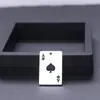 Corrente de Suéter Moda Hip-Hop Nicho Criativo Poker Ás de Espadas Coração Vermelho Pingente Colar de Casal para Homens e Mulheres Atacado