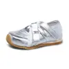 Zapatos de Cuero para Niñas, Zapatos Mary Jane de Estilo Dulce, Zapatos de Princesa con Tira Cruzada y Punta Cuadrada Francesa, Tenis de Moda y Versátiles para Niñas