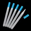 Marcador de válvula de 0.5 mm, cuerpo vacío sin logo, accesorios para añadir tinta a base de agua o aceite, tubo de marcador transparente
