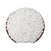 ABS agujero recto imitación perla blanco puro blanco arroz pintura de molienda de agua perforada Perla cuentas redondas DIY joyería accesorios de cuentas