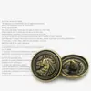 Botão de Metal Estilo Britânico para Jaqueta, Terno, Corta-vento, Casaco, Uniforme, Botão Decorativo de Gado Selvagem