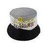 Sombrero de Pescador para Niños Verano Nuevo Sombrero de Sol Estampado de Dibujos Animados Sombrero de Excavador Sombrero de Sol para Bebé Venta al por Mayor T494