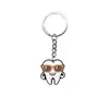 Chaveiro Pingente Dente Protetor Cola Macia de PVC Fivela Decorativa DIY Pingente de Mochila Amazon Presente Decorativo Atacado