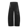 Calça Larga Resistente Estilo Retrô Americano com Strass para Homens e Mulheres, Nova Coleção Primavera 2026, Solta Versátil Casual