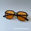 Novos Óculos de Sol Quadrados com Armação Grande Estilo Europeu e Americano para Mulheres, Que Valorizam o Rosto, Proteção Solar, Proteção UV, Óculos de Sol Retrô Hip-Hop para Homens, Tendência