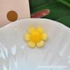 Novos acessórios de flor acrílica transfronteiriços Materiais DIY para acessórios de cabelo, decoração de roupas e bagagem Flor de seis pétalas materiais DIY